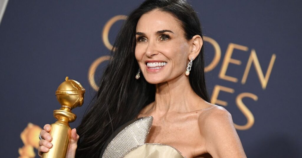Demi Moore’s Golden Globes Speech Hit Me Hard Demi Moore’s Golden Globes Speech Hit Me Hard