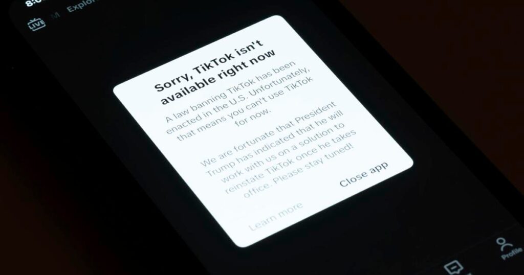 Trump says he will issue an executive order Monday to get TikTok back up | News