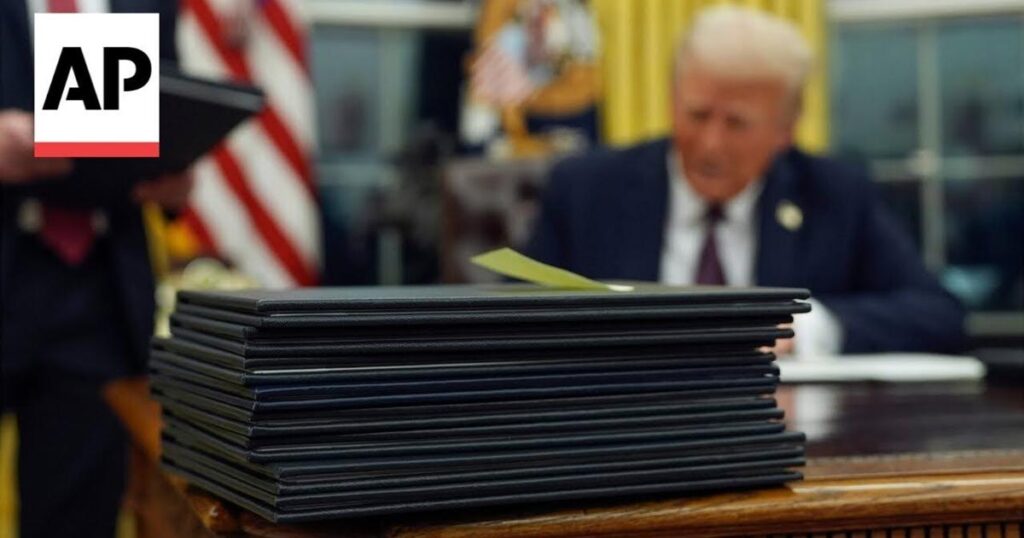 Trump's executive orders on climate and environment |
