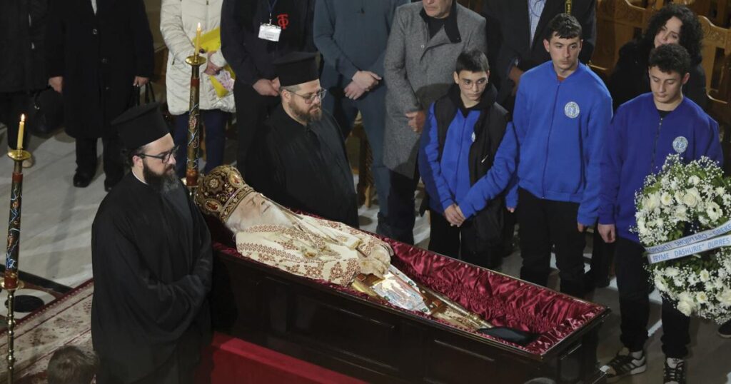 Albania Greece Archbishop Anastasios | Nation / World AP news of the day Albania Greece Archbishop Anastasios | Nation / World AP news of the day