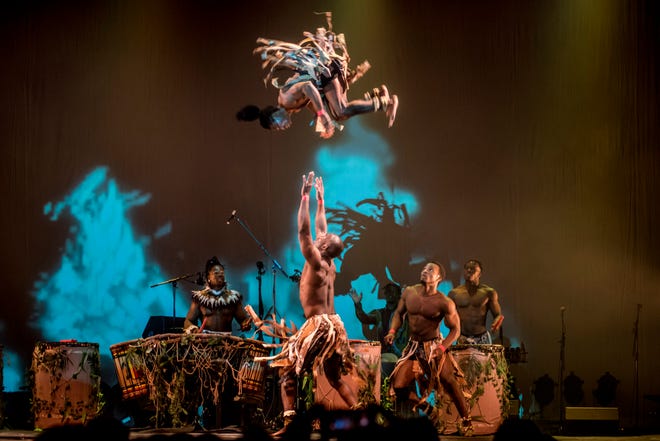 Cirque Kalabanté will perform on Jan. 21 at the Phillips Center in Gainesville.