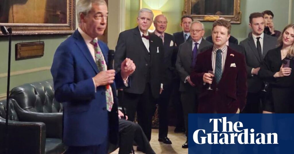 Farage and Truss attend UK launch of US climate denial group | Climate science scepticism and denial Farage and Truss attend UK launch of US climate denial group | Climate science scepticism and denial