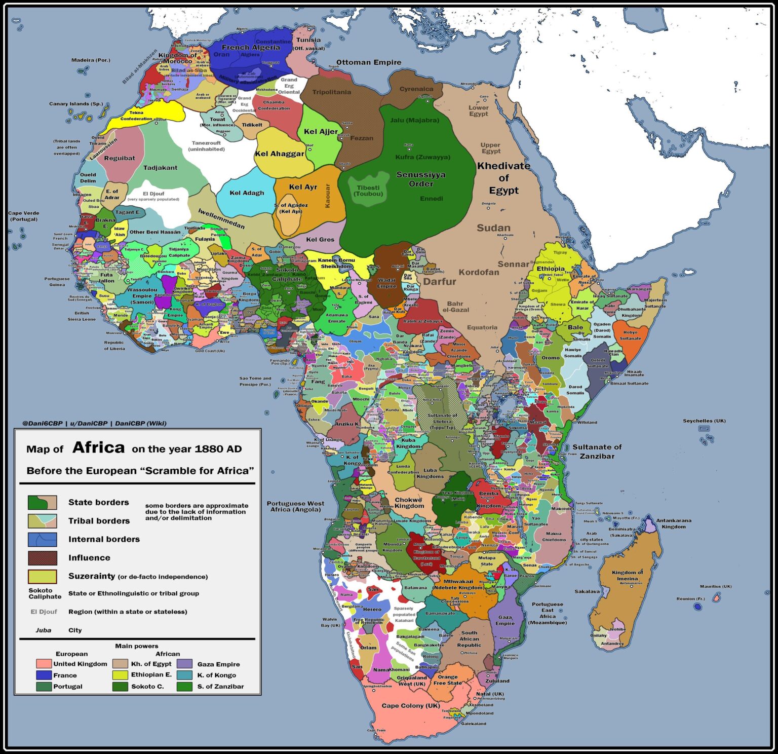 Africa in 1880s