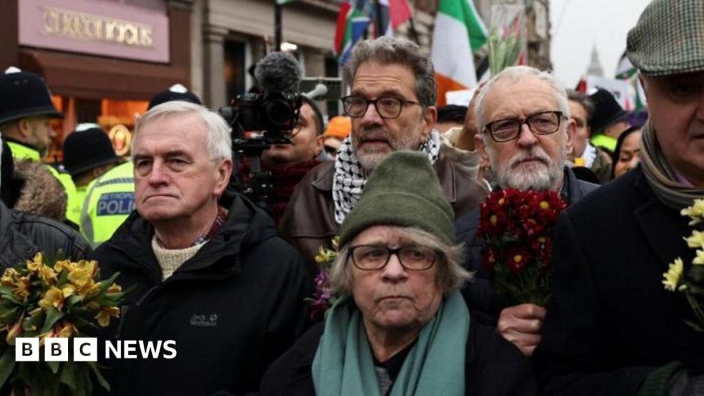Corbyn and McDonnell face police interview after pro-Palestinian rally