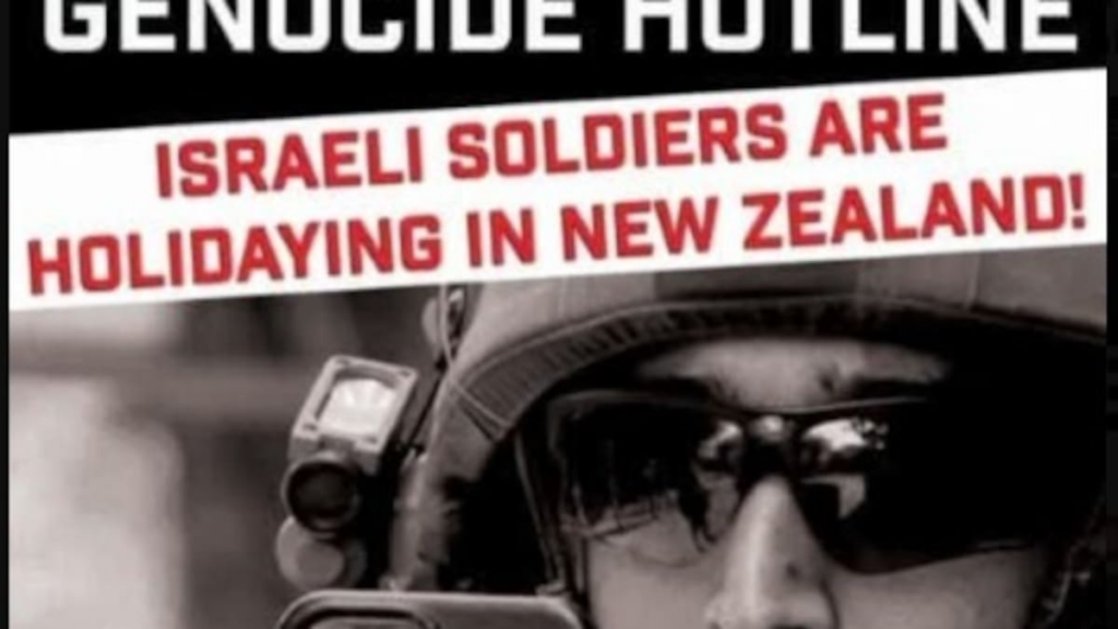 Jewish groups slam hotline for reporting Israeli soldiers holidaying in New Zealand Jewish groups slam hotline for reporting Israeli soldiers holidaying in New Zealand