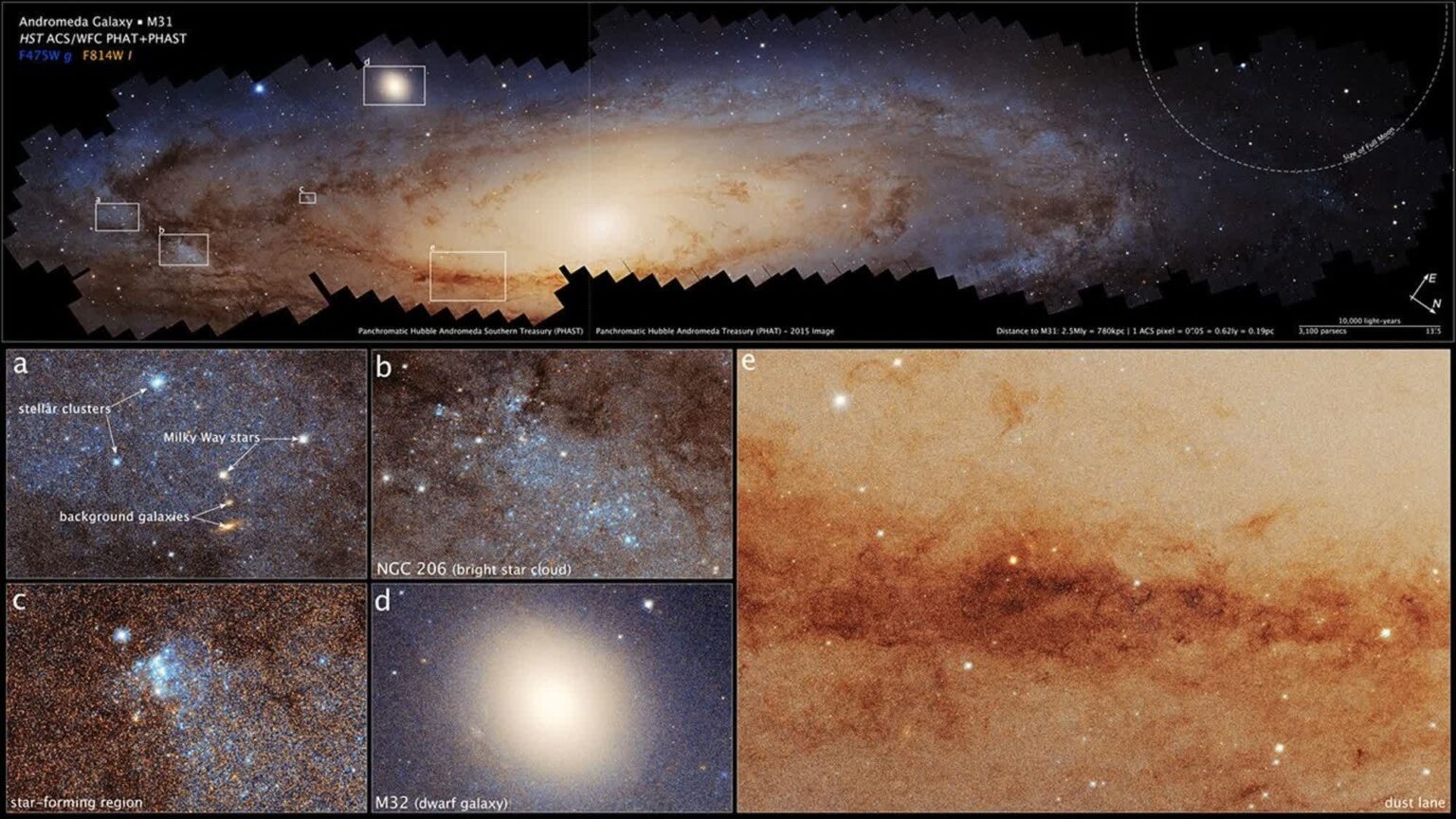 Hubble's largest panorama ever showcases 200 million stars in the Andromeda galaxy | It took more than a decade to create