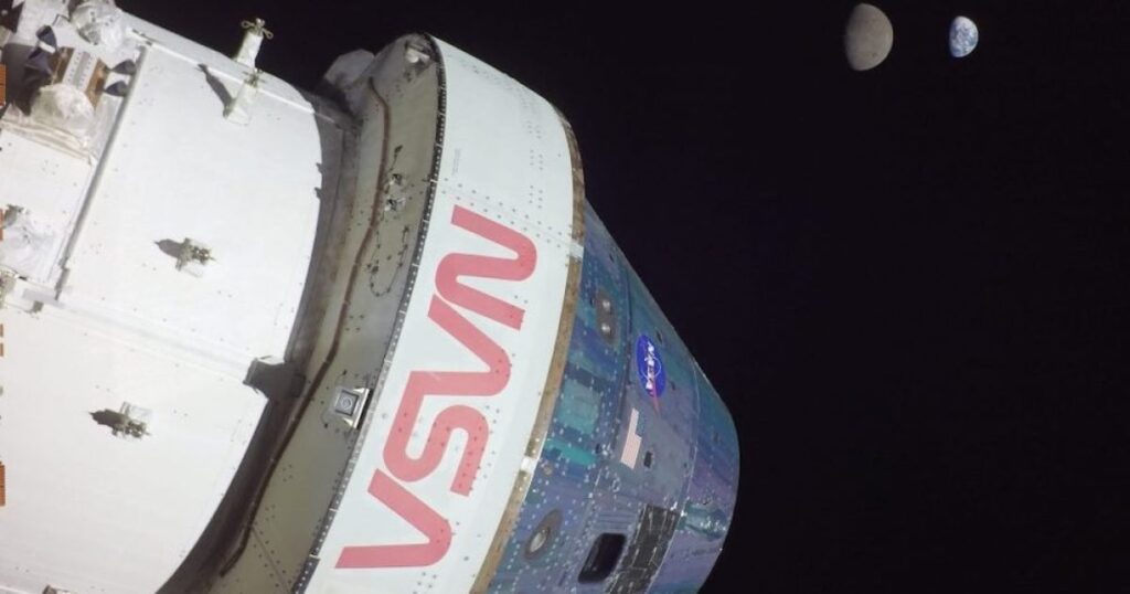 NASA astronauts show how to fly the lunar-bound Orion spacecraft
