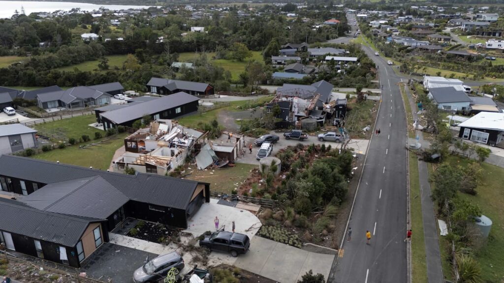 50 properties damaged, two people hospitalised after Mangawhai tornado tears through town
