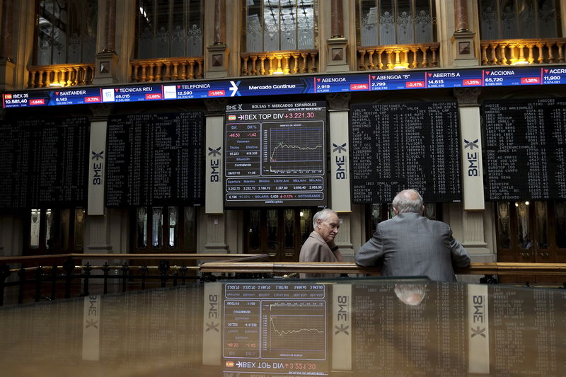 Spain stocks higher at close of trade; IBEX 35 up 0.05% By Investing.com © Reuters. Spain stocks higher at close of trade; IBEX 35 up 0.05%
