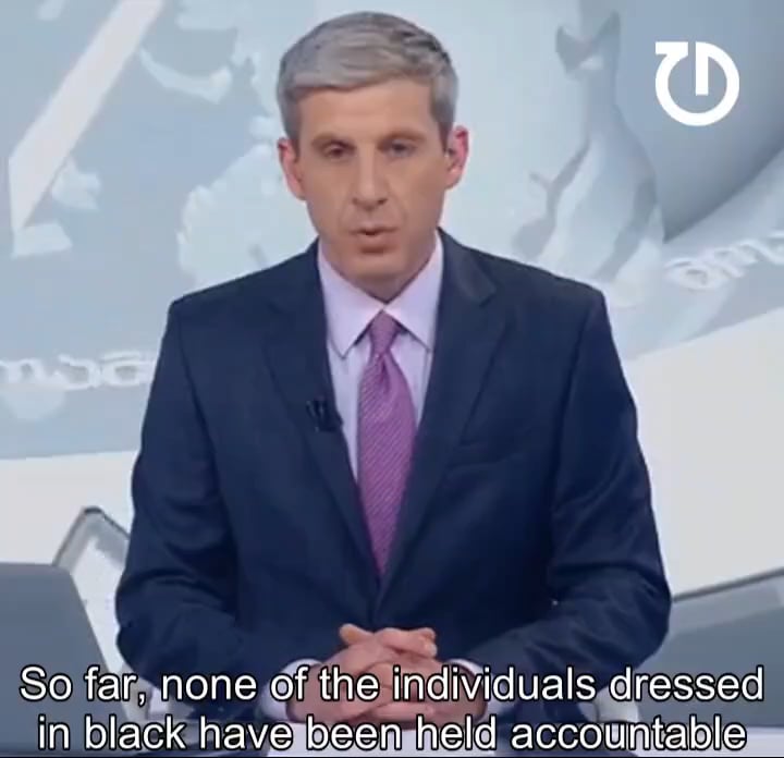 This is how Georgian Public Broadcaster (GPB) News Presenter starts news: