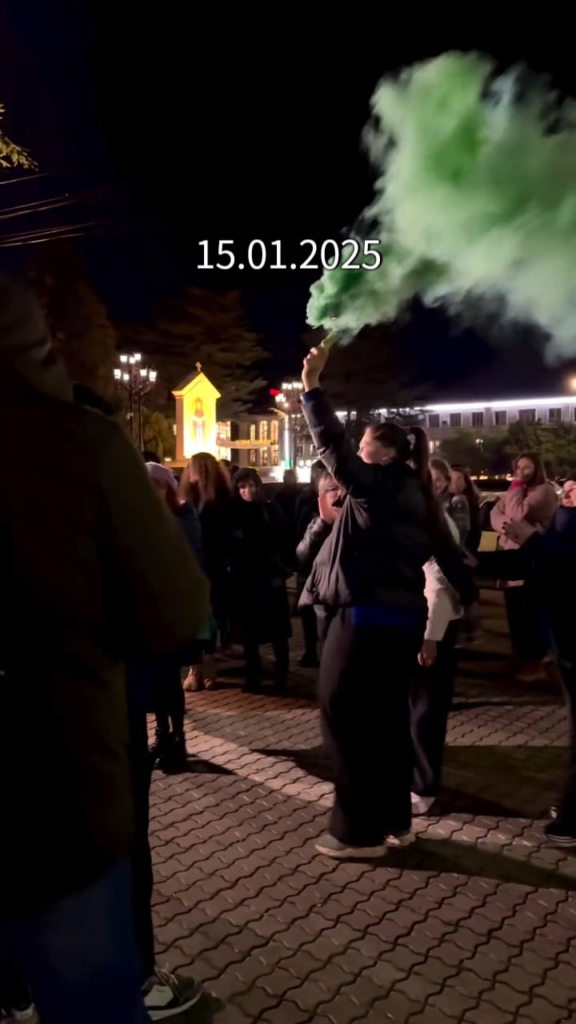 Mariam Sichinava, who was fined six times for wearing a facemask, was arrested for setting off fireworks, fined, released, did it again, and got arrested once more today—all within a single week