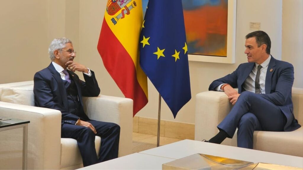 EAM Jaishankar meets President Sanchez, reaffirms 'long-standing' India-Spain partnership – Firstpost