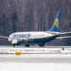 Ryanair Boeing 737 aircraft in Kaunas Ryanair Boeing 737 aircraft in Kaunas