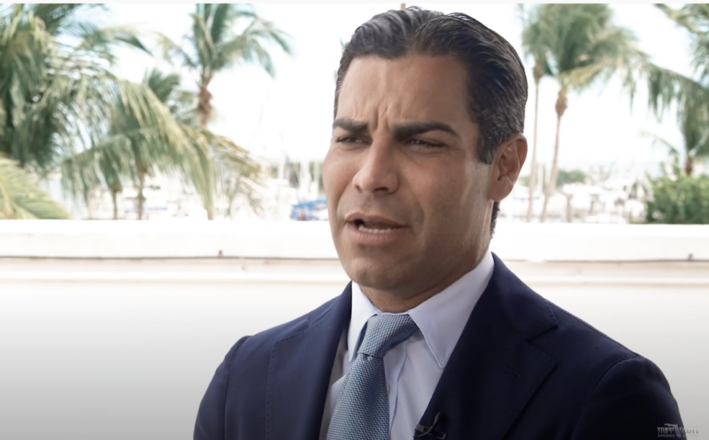 Miami Mayor Francis Saurez congratulates Leon Jr. on Spain ambassadorship · The Floridian