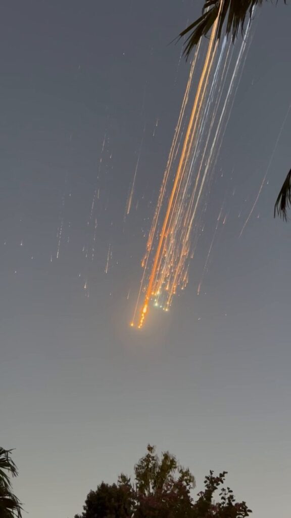 Starship breakup over Turks and Caicos.