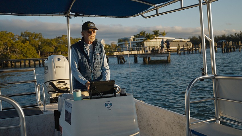 Suncoast Waterkeeper Chairman Rusty Chinnis also founded the Sister Keys Conservancy.