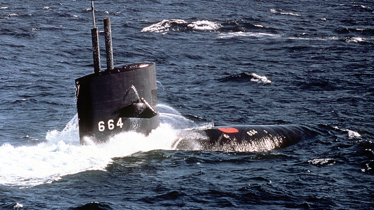 Sturgeon-class U.S. Navy Nuclear Attack Submarine.