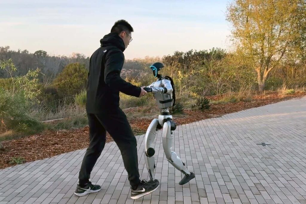 Humanoid robot learns to waltz by mirroring people's movements - An AI trained on motion capture recordings can help robots smoothly imitate human actions, such as dancing, walking and throwing punches