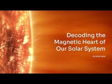 I held a talk on the Sun's magnetic field and I'd love for you to check it out!