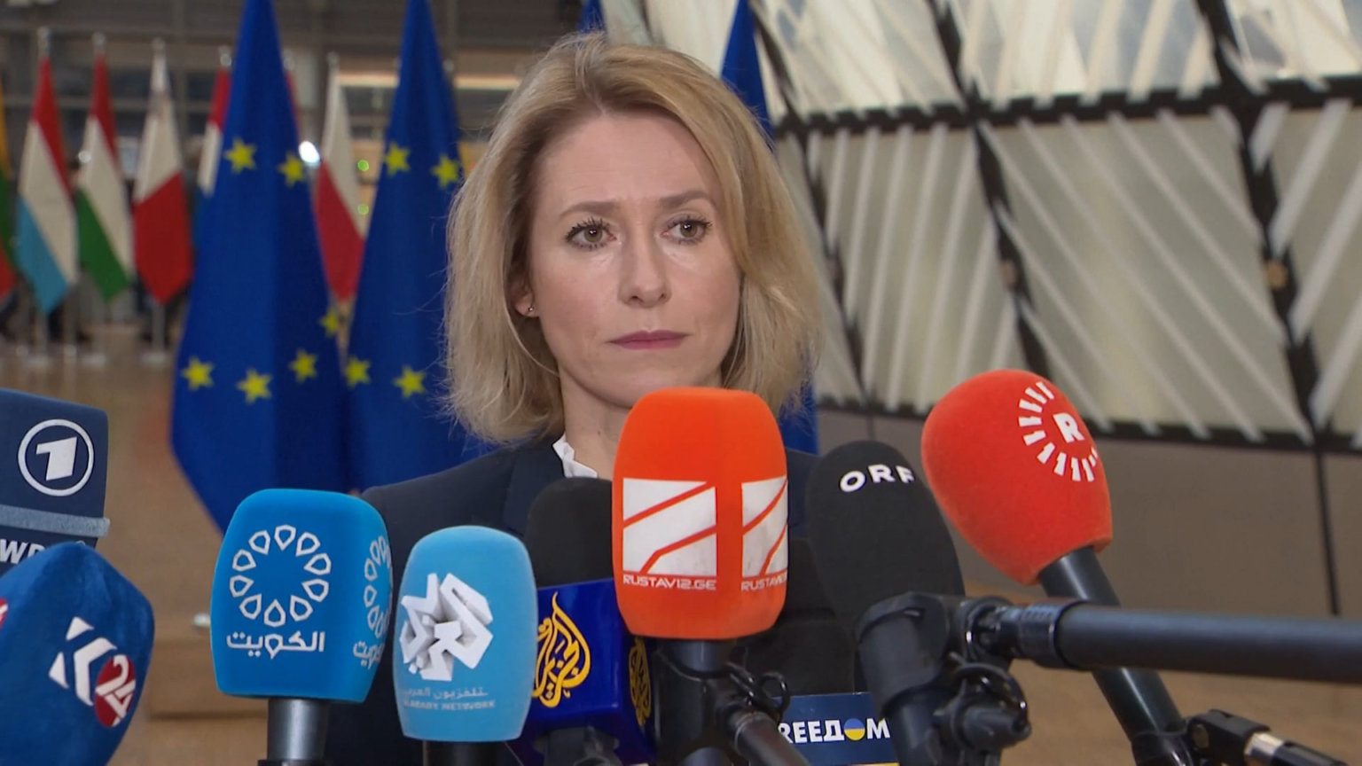 Kaja Kallas: "It is in the hands of Georgian people to really get this straight"