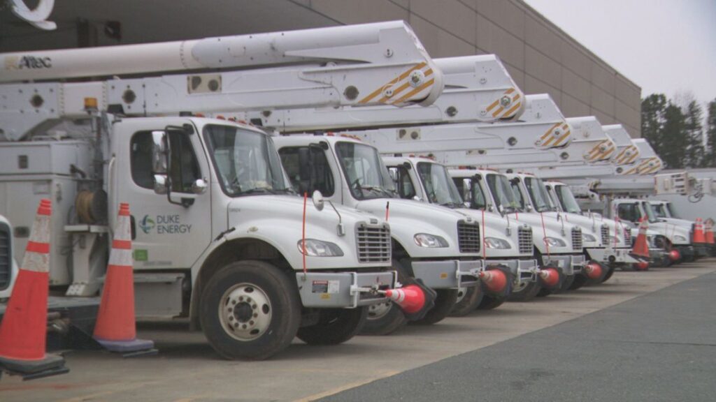 NC energy companies prepared for winter weather blast