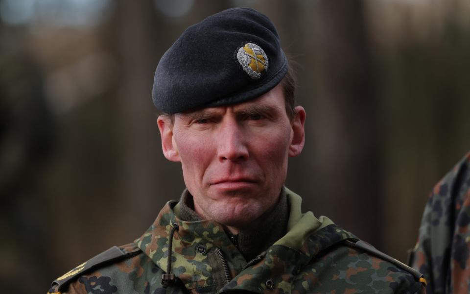 Maj Gen Christian Freuding said Russian military 'production is growing'