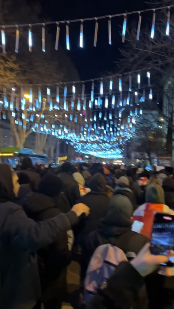 "March of Disobedience" - Covering Your Face in Any Way During Protests is Illegal in Georgia since 1st of January