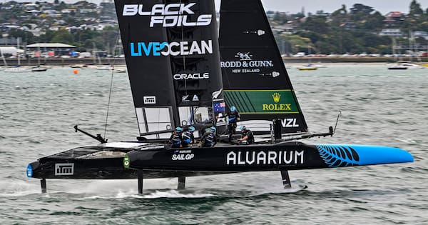 Australia claims SailGP victory on Kiwi waters Australia claims SailGP victory on Kiwi waters