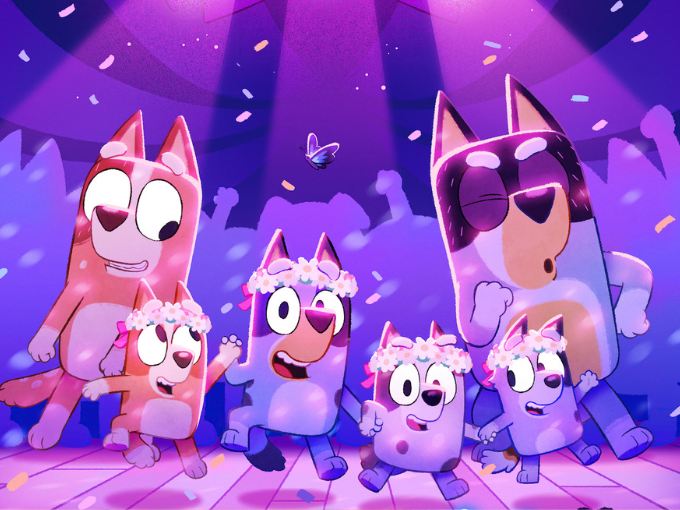 Bluey was 2024’s most-streamed entertainment title in the US