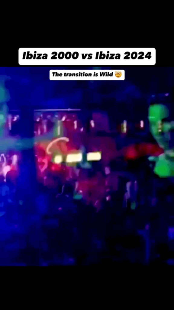 Ibiza in 2000 vs Ibiza in 2024 Backward society