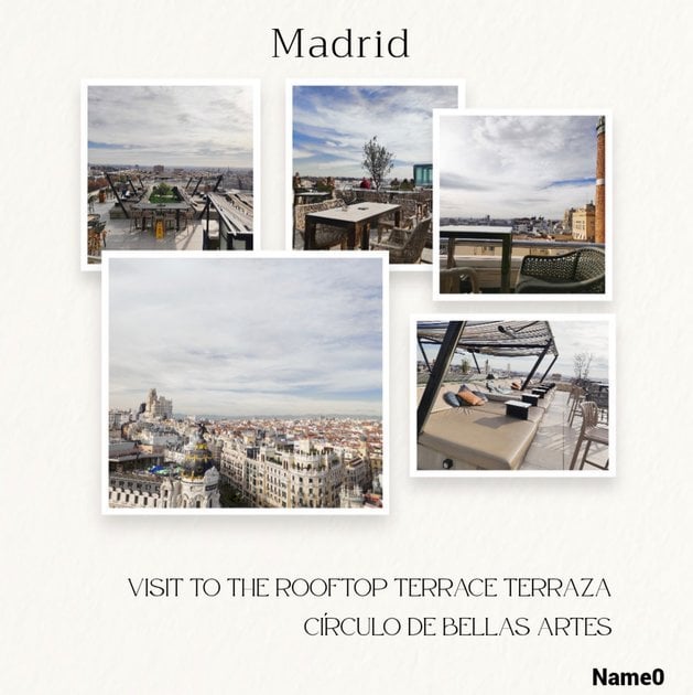 Visit to the terraza circle of fine arts - Madrid