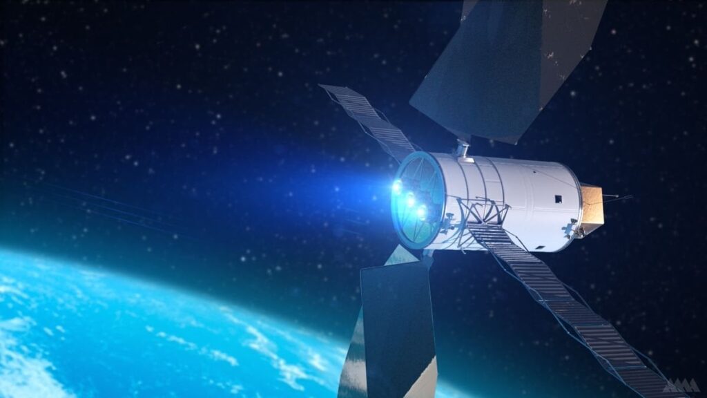 Spacecraft powered by electric propulsion could soon be better protected against their own exhaust, thanks to new supercomputer simulations Spacecraft powered by electric propulsion could soon be better protected against their own exhaust, thanks to new supercomputer simulations