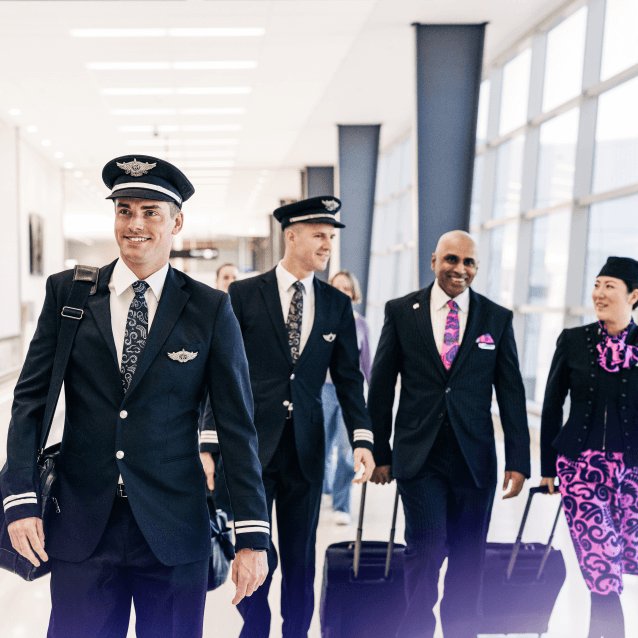 Air New Zealand pilots and cabin crew © Air New Zealand Careers