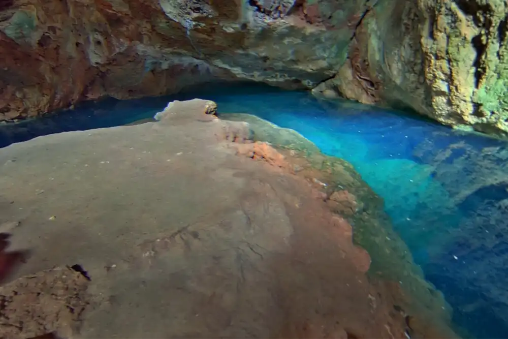 google maps inage of cueva del agua