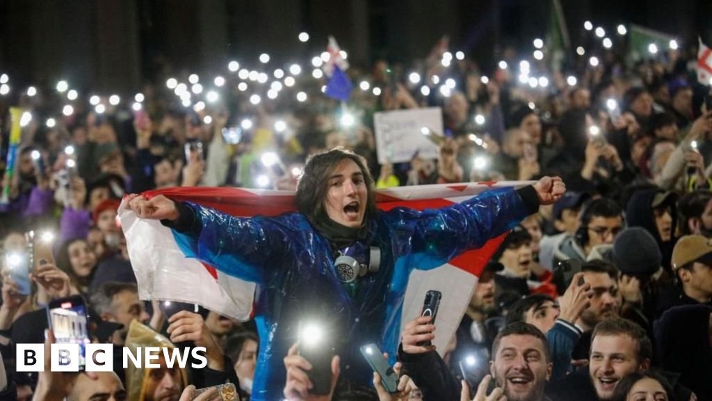 Georgia’s future path at stake as protests divide nation