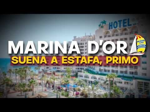 The fall of Marina d'Or, a ruinous complex.