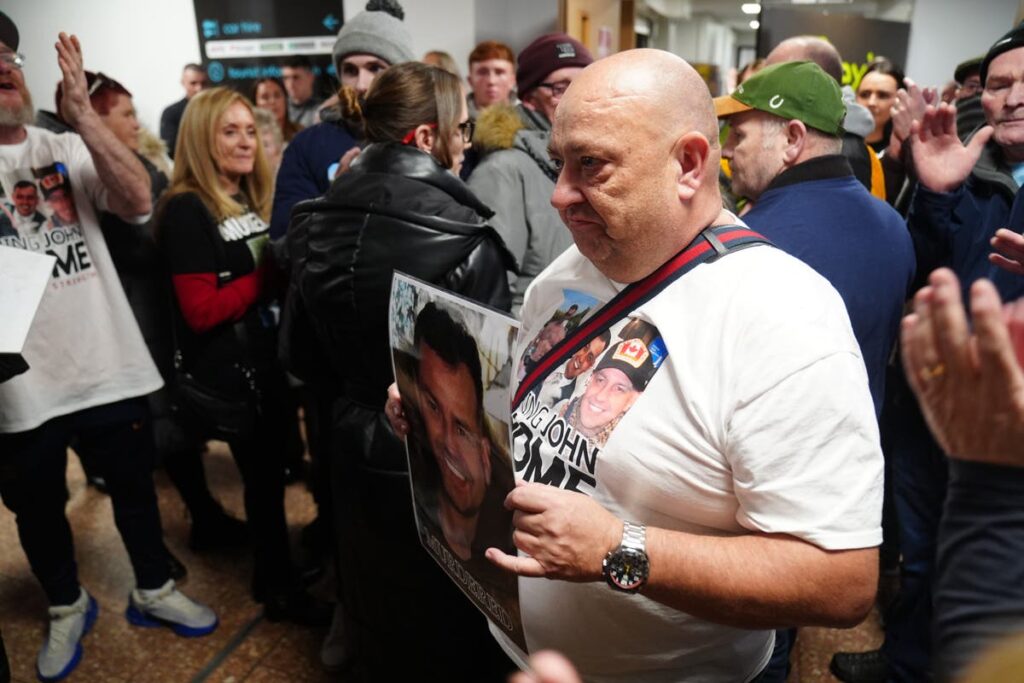 Homecoming for family of Belfast man found dead in Spain