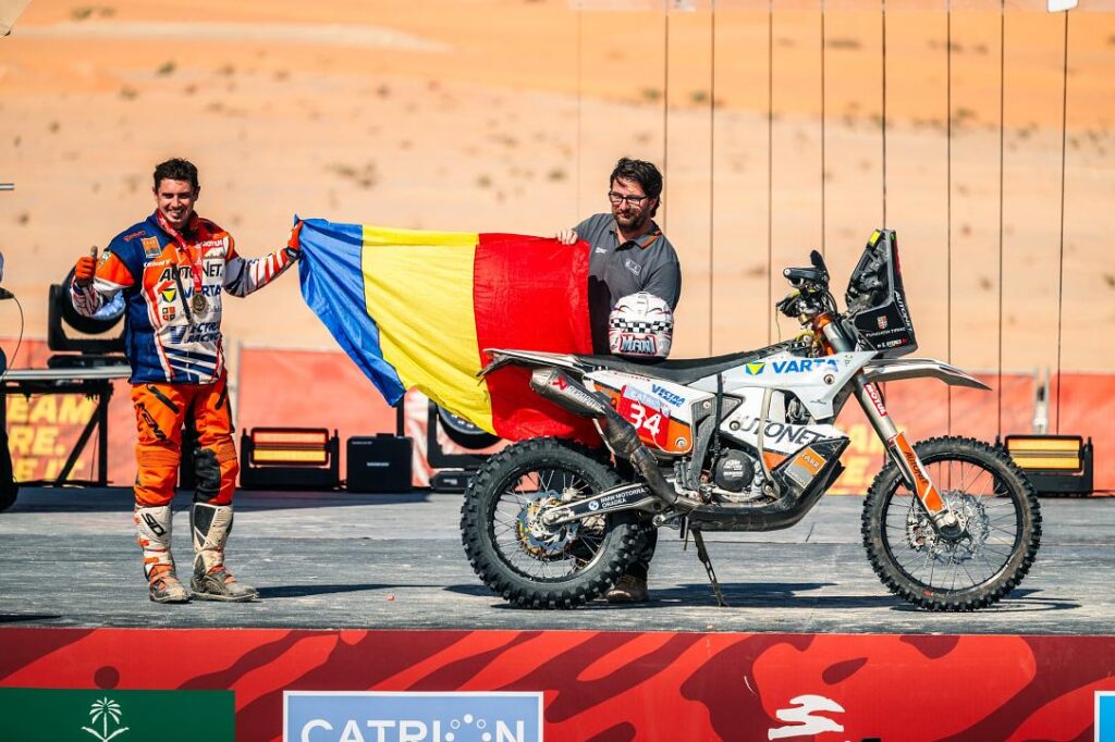 Romanian wins Dakar Rally in bike and quads category