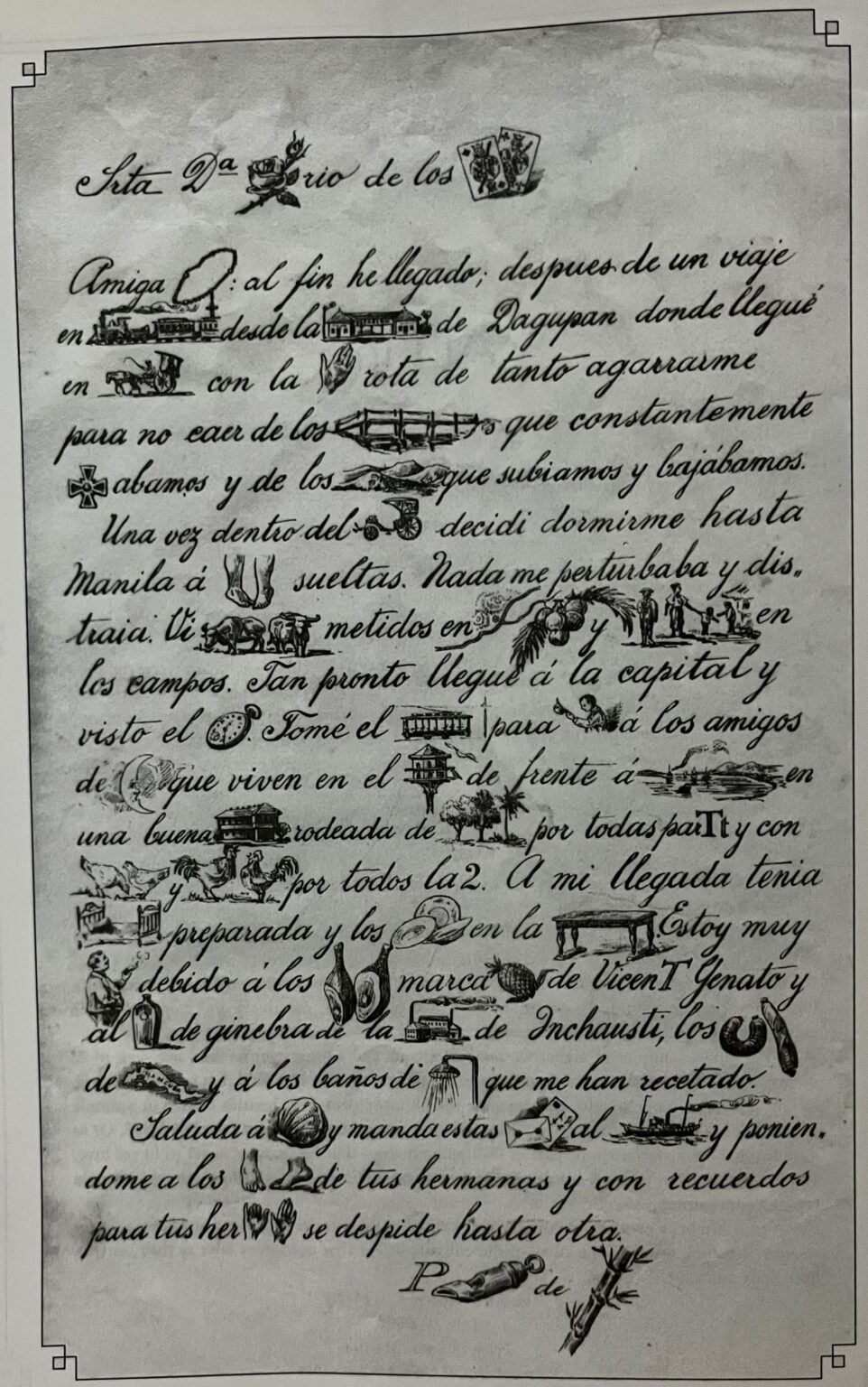 Translating Letter to English