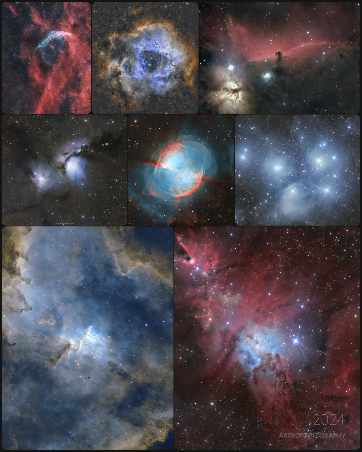 My Astrophotography Work During 2024