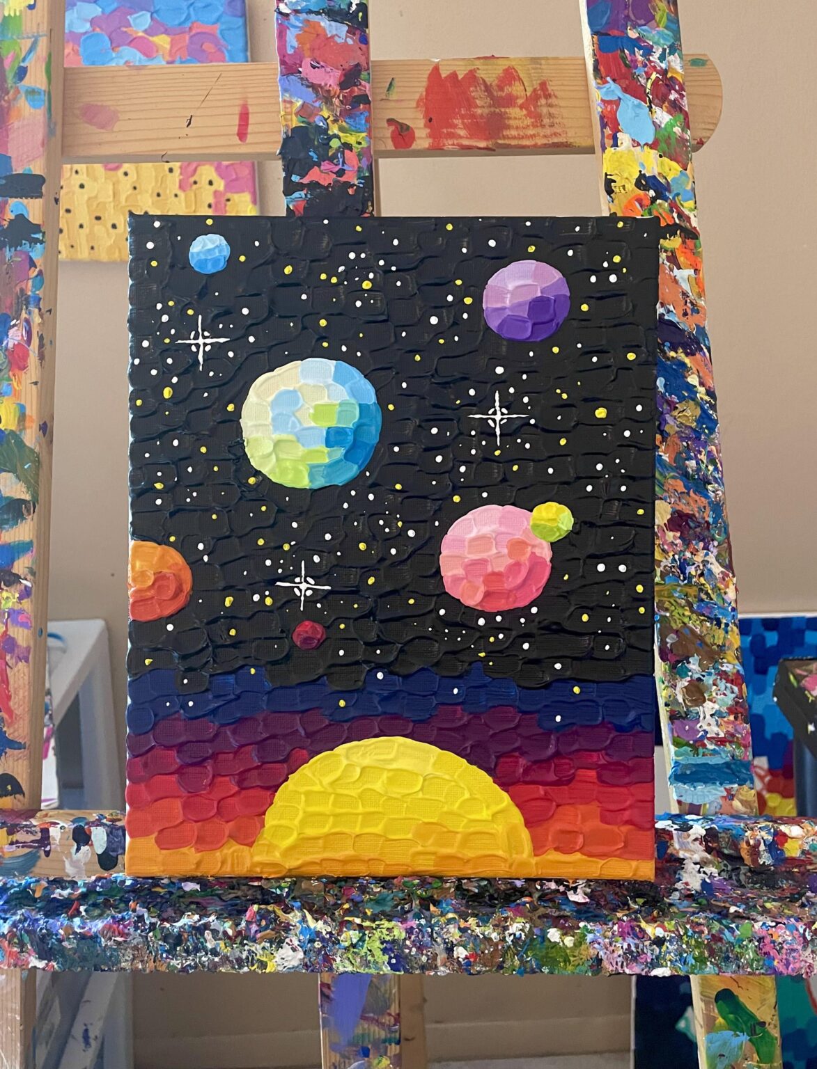 “Out of reach” painting