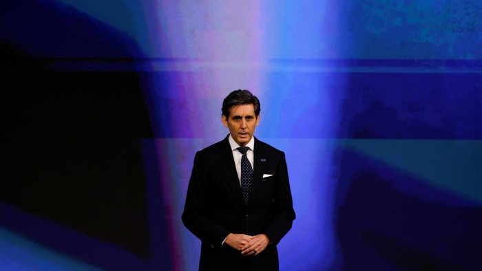 Spain shares ‘common’ vision on Telefónica with Saudi investor, minister says Former chief executive of Telefonica, Jose Maria Alvarez-Pallete Lopez