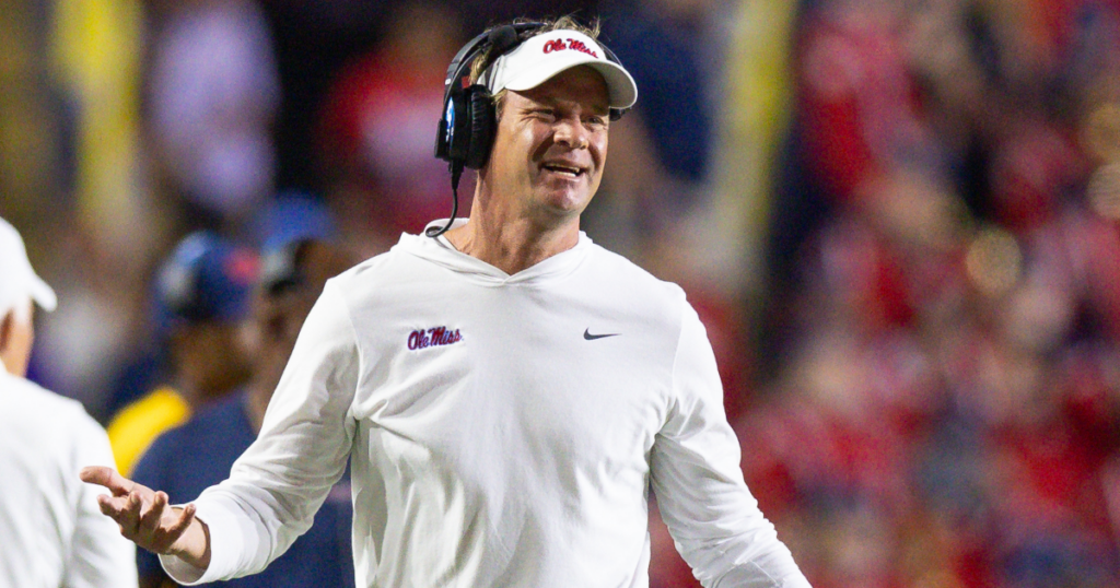 Lane Kiffin credits Ole Miss for strong start despite “dead environment’ in Gator Bowl Apple Store Logo