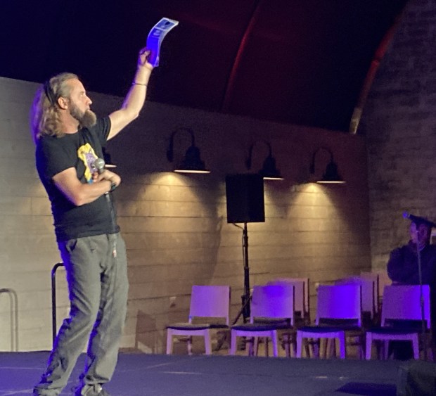 Comedian Josh Blue opened The Lighthouse at the  American Place casino in Waukegan. (Steve Sadin/For the Lake County News-Sun)