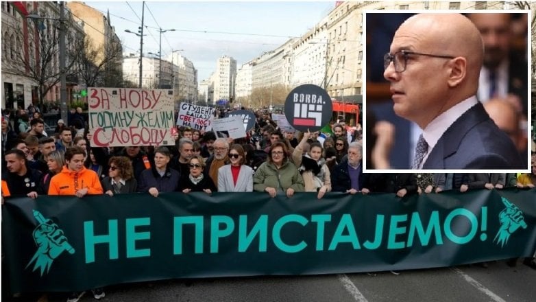 The Serbian prime minister resigned. Come on to ours