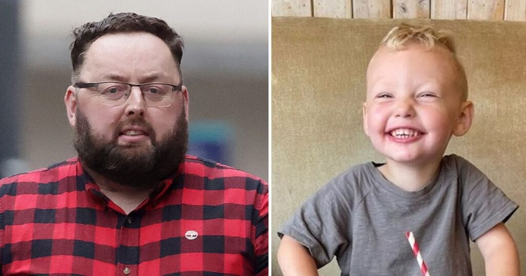 Dad who ran over son says 'I shouldn't have to do this, it's not f***ing fair'