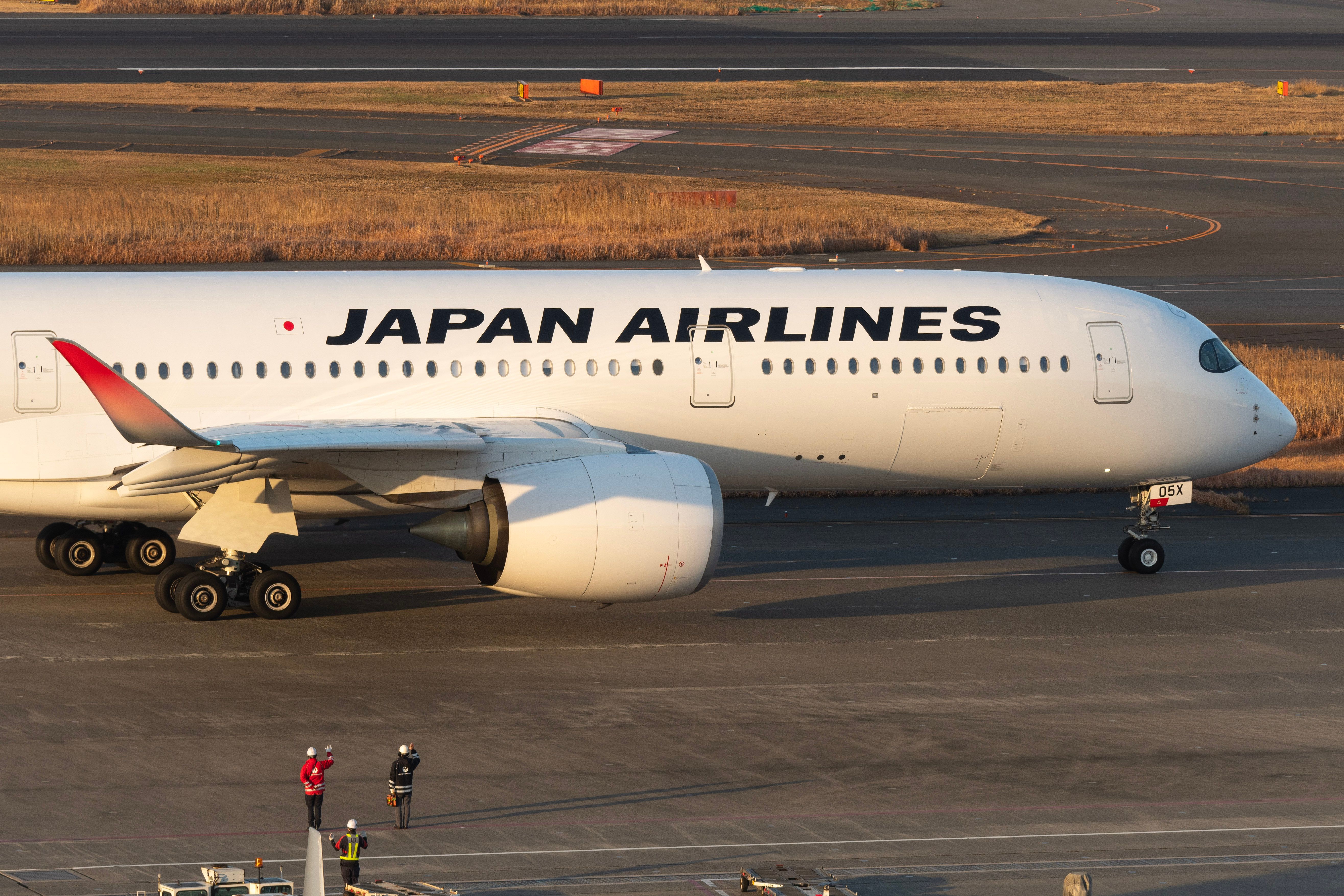 Japan Airlines Airbus A350-900.