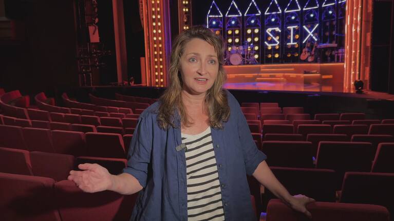 Six the Musical associate director Sharon Millerchip.