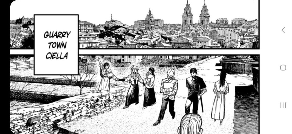 Reading one of my favorite manga (Centuria) I realized that my hometown Lugo appears in it