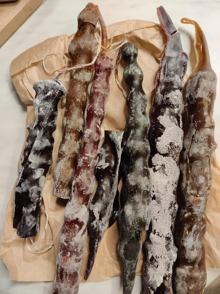 Are my Churchkhela molded or just crystallized?